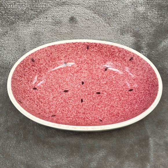 VTG Shafford Original Ceramic Watermelon Bowls 1982 Appx 7.5” - Picture 1 of 7